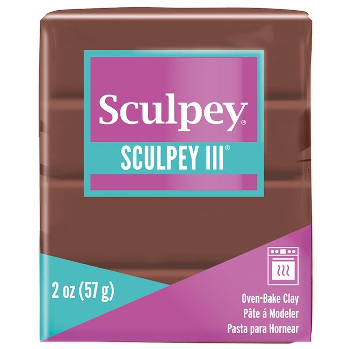 Pâte III chocolate - 57 gr - Sculpey