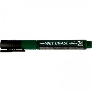 
Wet erase chalk marker black 1 cm - Pentel