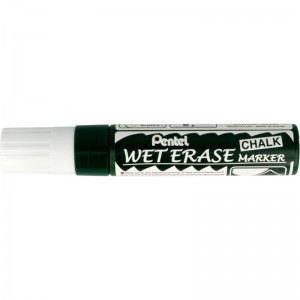 Wet erase chalk marker white 2,8 cm - Pentel