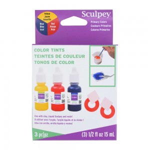 3 primary color tints - Sculpey