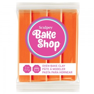 Bake shop orange - pâte à modeler 57 gr - SCULPEY