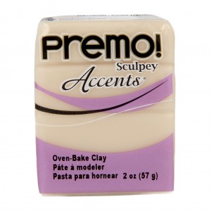 Premo accents white translucent - pâte 57 gr - Sculpey